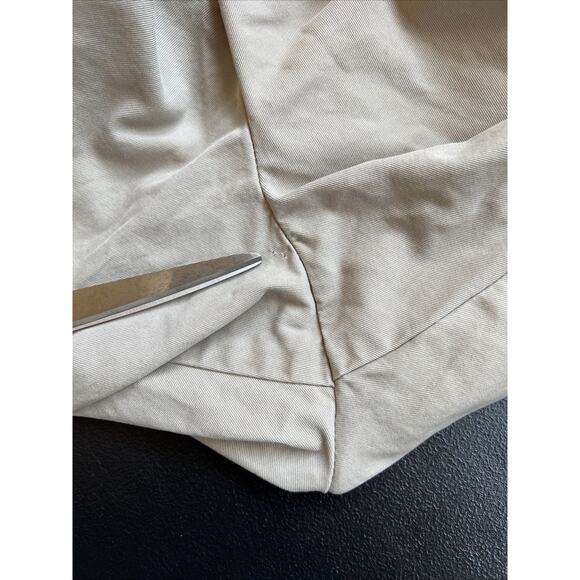 Banana Republic Pant Mens 34X32 Khaki Tan Relaxed Fit Dawson Chino Cotton Preppy - Picture 11 of 12